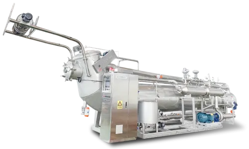 Hochtemperatur- und Druckstrahlfärbemaschine